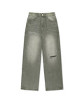 MATIN KIM MATIN KIM Denim Pants Khaki