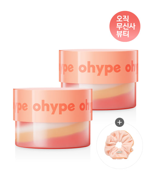 OHYPE [SET] Bonding Alpha Keratin Hair Pack 260g (2 x Scrunchie)