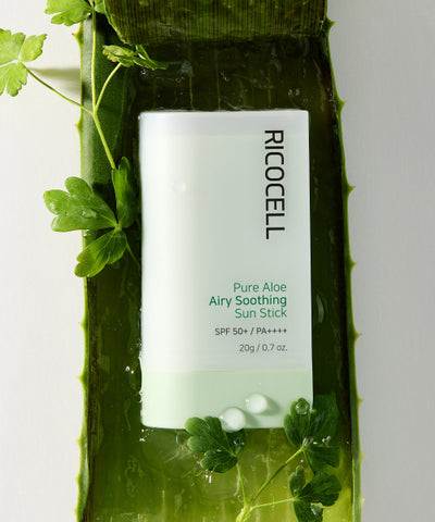 RICOCELL Lycocell Clear Jeju Aloe Airy Soothing Sun Stick 20g SPF50+