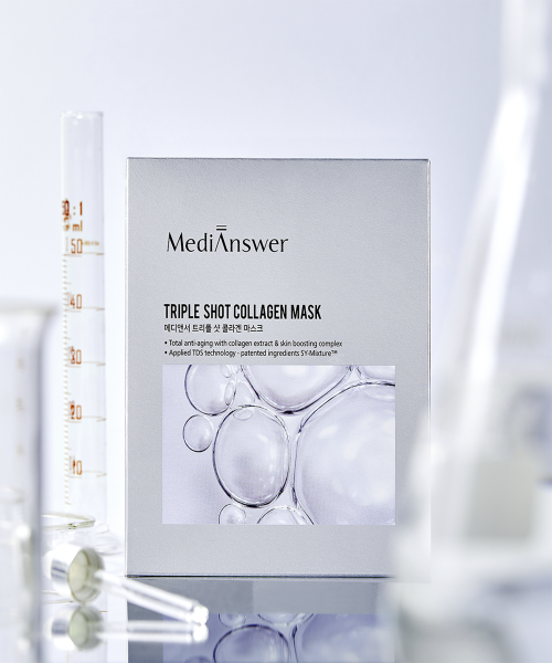 MEDIANSWER MEDIANSWER Triple Shot Collagen Mask 8 pieces