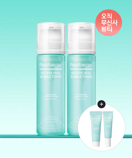 REAL BARRIER Watery Hyal Bubble Toner 140ML