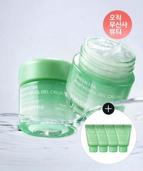 innisfree innisfree Green Tea Gel Cream 50mL x 2 + 15mL x 4