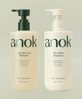 ANOK [Protein Adsorption/Scalp Care] Vegan Protein Deep Scaling Stress Relief Perfume Shampoo & Treatment 400ml