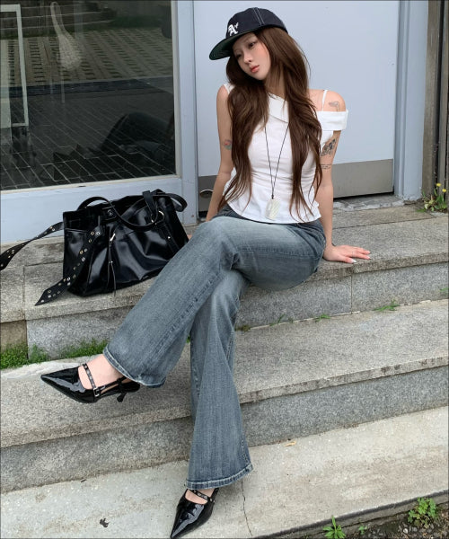 MIXXO MIXXO Bootcut Denim Low Rise (Size S)