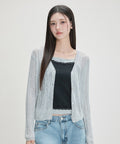 MIXXO MIXXO Loose Fit V-neck Cardigan