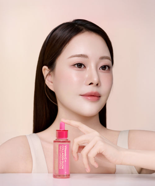 DERMAGENCY Vitamin C Collagen Glow Triple Capsule Ampoule 40ml