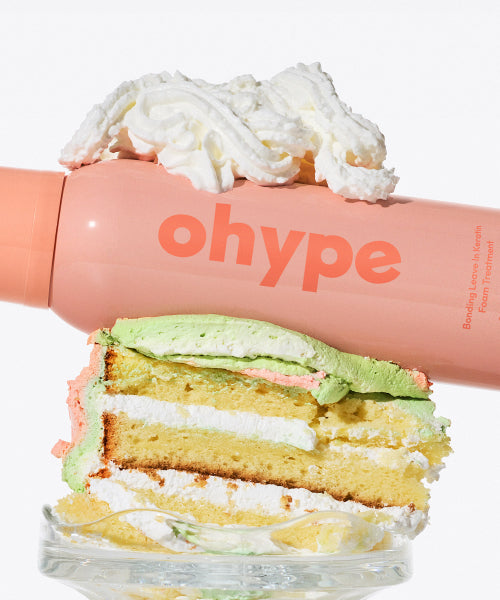 OHYPE Bonding Leave-in Keratin Foam Treatment Nude Musk 200ml