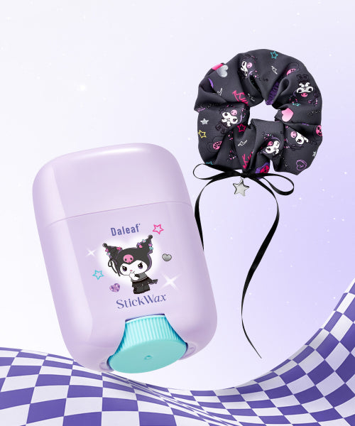 DALEAF [Kuromi Edition] Dalif Glam Stick Hair Wax 16g limited edition (+GWP Kuromi scrunchie included)