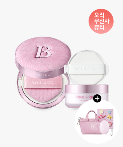 banila co White Cushion Pink Denim Edition + Powder 12g