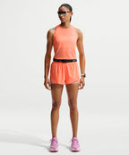 NIKE NIKE Swift Dry Fit Mid-Rise 2-in-1 Running Shorts W - Orange Pulse
