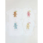 SINOON NOONI Bear Keyring T-Shirt (Sorbet Pink)