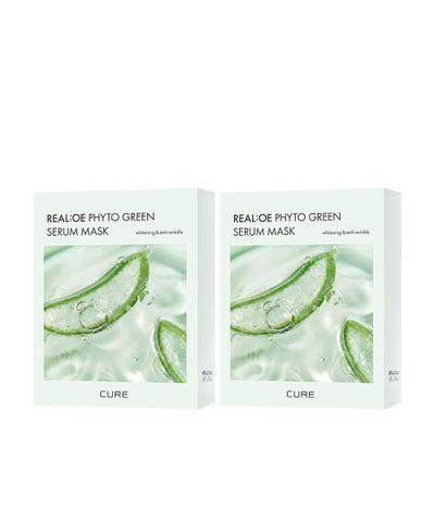 KIMJEONGMOONALOE Lassens Loe Helps Phyto Green Serum Mask (20 sheets)