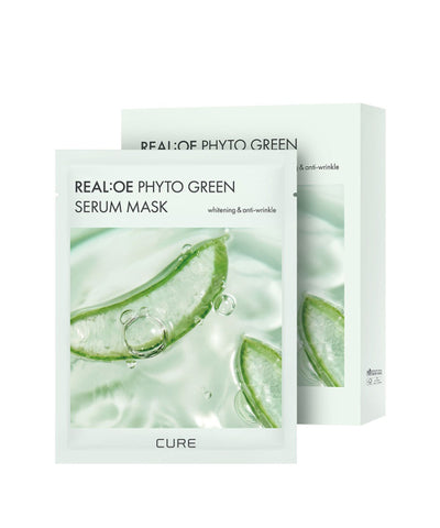 KIMJEONGMOONALOE Lassens Loe Helps Phyto Green Serum Mask (10 sheets)
