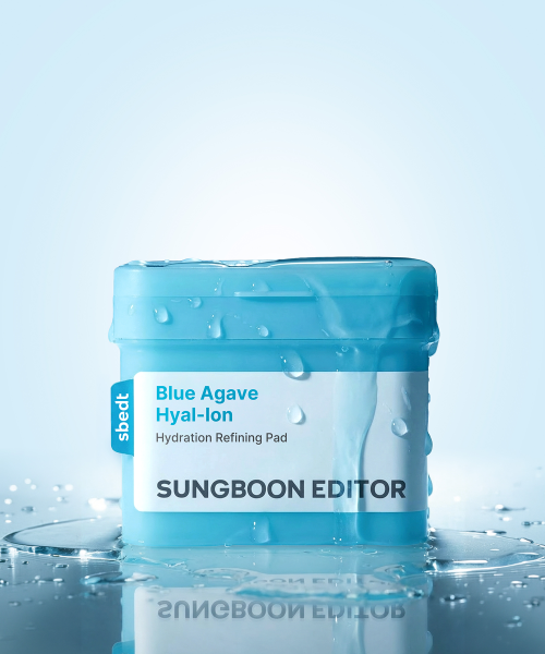 SUNGBOONEDITOR Blue Agave Hyal Ion Moisture Pads 60 sheets