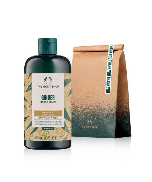 THE BODY SHOP [The Body Shop] Ginger Scalp Care Shampoo 400ML Set (Single Bag Packaging) (888129)