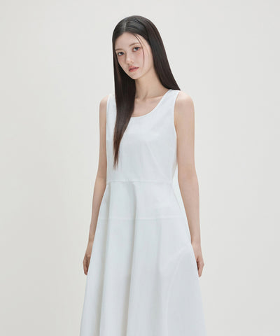 MIXXO Round Neck Tank Top Long Dress S