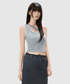 MIXXO MIXXO Cut-out Cap Tank Top S