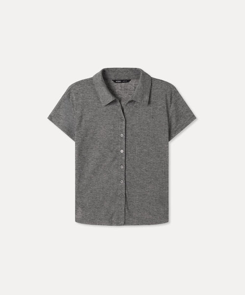 MIXXO MIXXO T-Shirt Shirt-type Button C