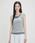 MIXXO MIXXO T-Shirt Lace Layered C