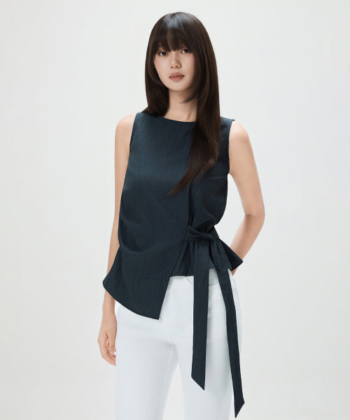 MIXXO MIXXO Tie Tank Top Blouse - Size C