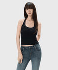 MIXXO MIXXO T-Shirt Studded Halterneck (C)