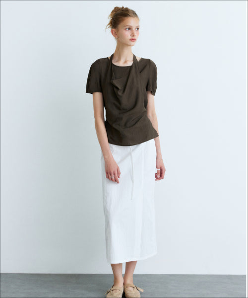 MIXXO MIXXO Skirt Belted Long