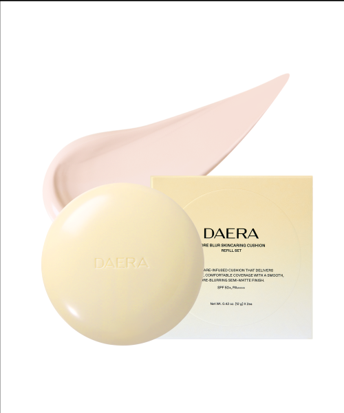 DAERA DAERA 24H Pore Blur Skincare Cushion (12g + refill 12g)