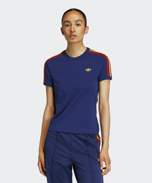 ADIDAS ADIDAS 3-Stripe Slim T-shirt - Size