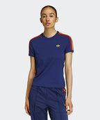 ADIDAS ADIDAS 3-Stripe Slim T-shirt - Size