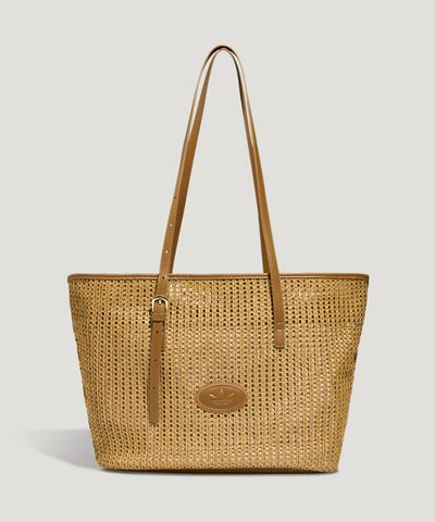 ADIDAS Crochet Tote Bag - Brown