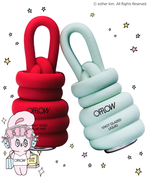 OFFLOW OFFLOW Esther Bunny Not Slick Blur Tint + Glazed Liquid
