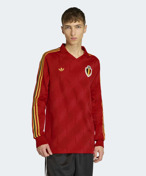 ADIDAS ADIDAS T-Shirt Belgium Home Jersey 1986 - Red