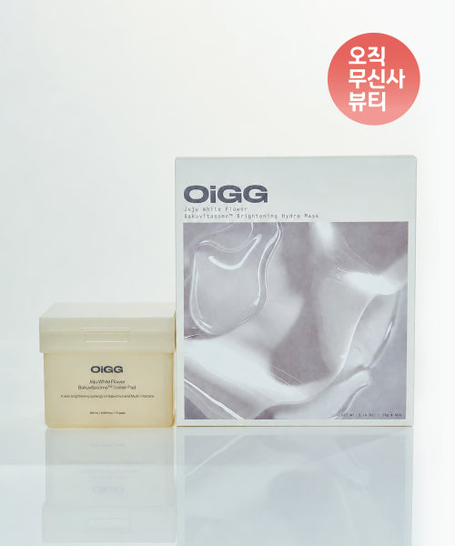 OIGG OIGG Jeju Rock Hydrangea Tone Up Pad + Hydro Mask