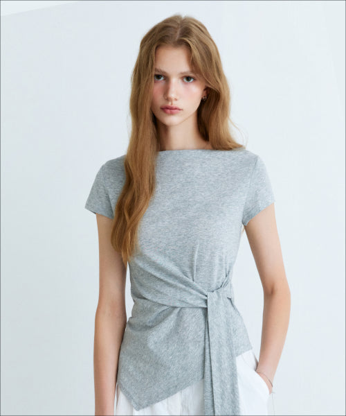 MIXXO MIXXO T-Shirt Tie Short Sleeve