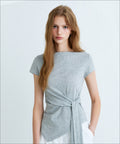 MIXXO MIXXO T-Shirt Tie Short Sleeve