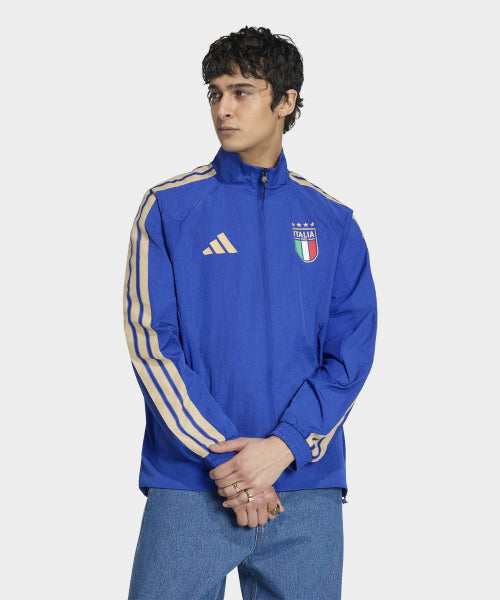 ADIDAS ADIDAS Italian Home Anthem Jacket - Blue