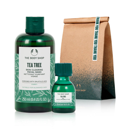 THE BODY SHOP Tea Tree Facial Wash & Oil Gift Set (888257)