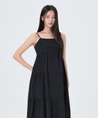 MIXXO MIXXO Tiered Tank Top Long Dress