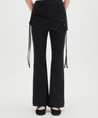 MIXXO MIXXO Layered Semi-Boot Cut Pants S