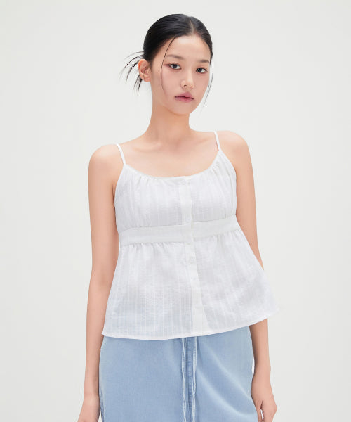 MIXXO MIXXO Shirring Bustier Top C