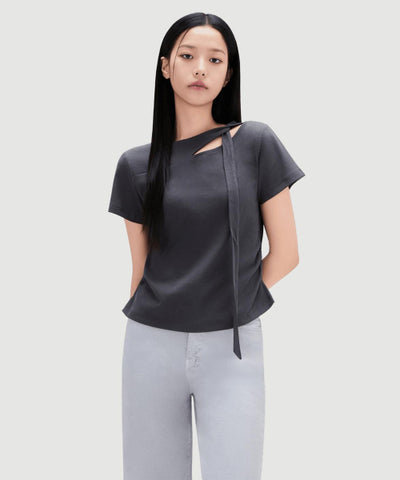 MIXXO T-Shirt Cutout Tie