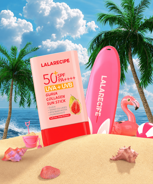 LALARECIPE LALARECIPE Guava Collagen Sun Stick SPF50+