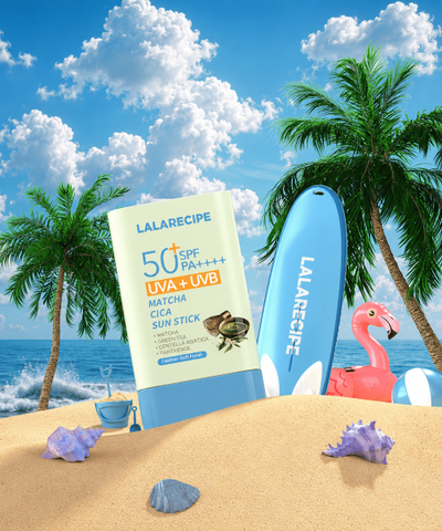 LALARECIPE Matcha Cica Sun Stick SPF50+