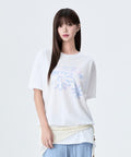 MIXXO MIXXO T-Shirt Overfit Flower Graphic