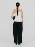 EENK ZENNY Fitted Sleeveless Top - Ivory