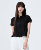 MIXXO MIXXO Peplum Short Sleeve Shirt S