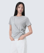 MIXXO MIXXO T-Shirt Twisted Short Sleeve