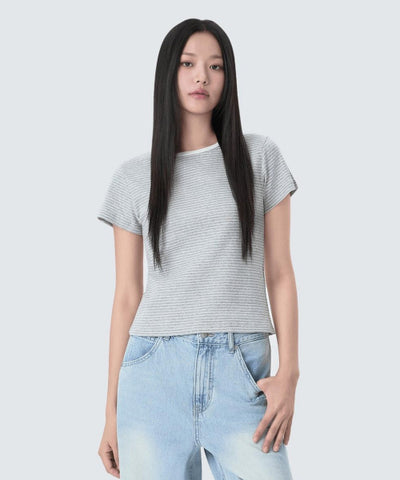 MIXXO T-Shirt Slim Fit Crop