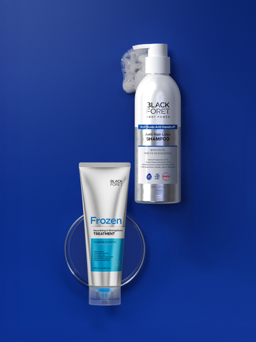 BLACKFORET Root Power Hair Loss Shampoo 500ml (3 types) + Frozen Treatment 250ml