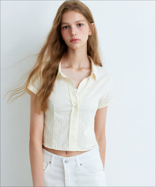 MIXXO MIXXO Slim Fit Textured Shirt C